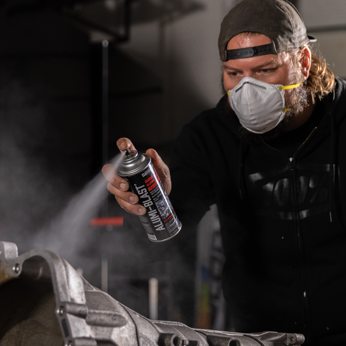 CA16-55 Seymour Alumi-Blast Specialty Coating with Aluminum Paste Inside the Can (12 oz)