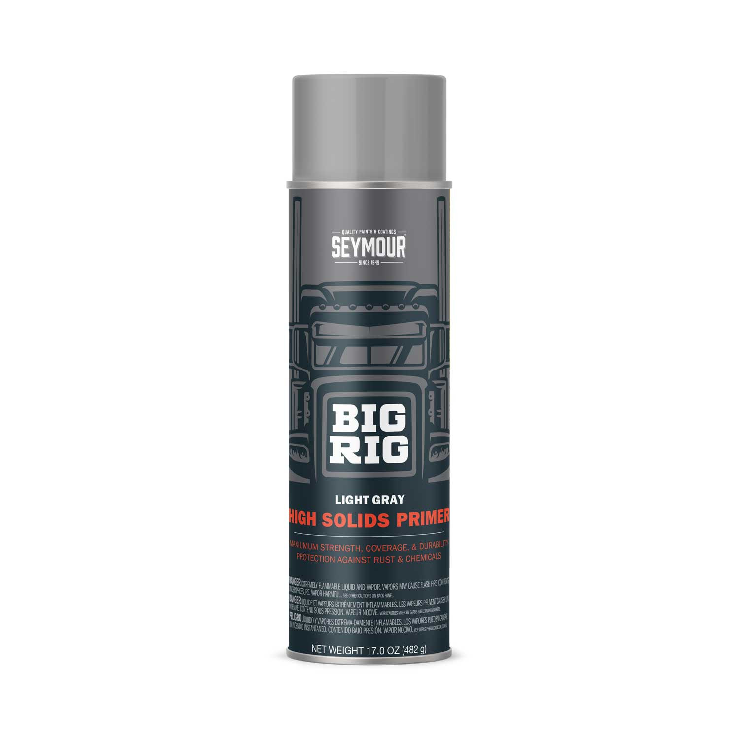 20-1631 Seymour Big Rig Heavy-Duty Industrial Primer Light Gray (17 oz)