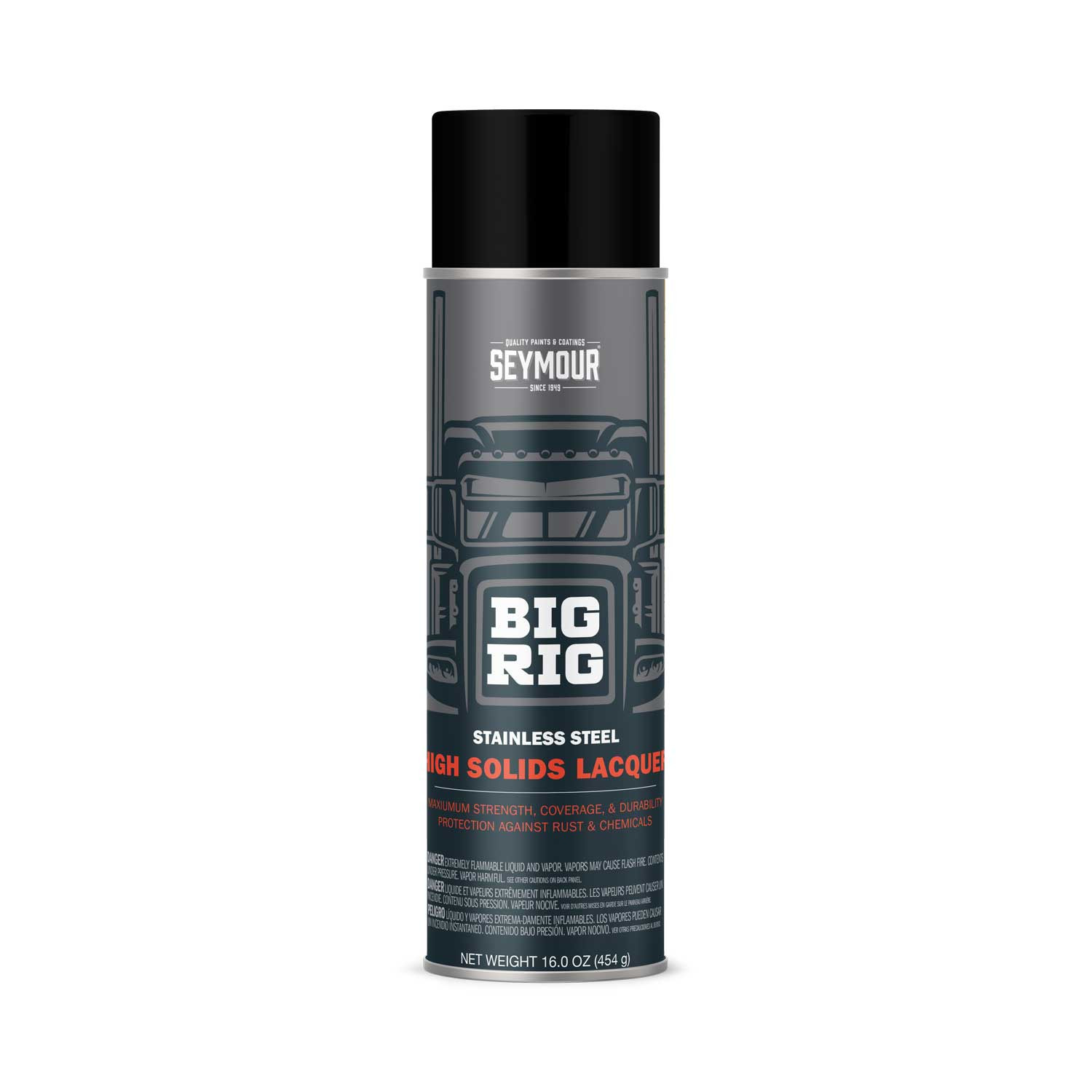 20-1660 Seymour Big Rig Heavy-Duty Industrial Enamel Stainless Steel (16 oz)