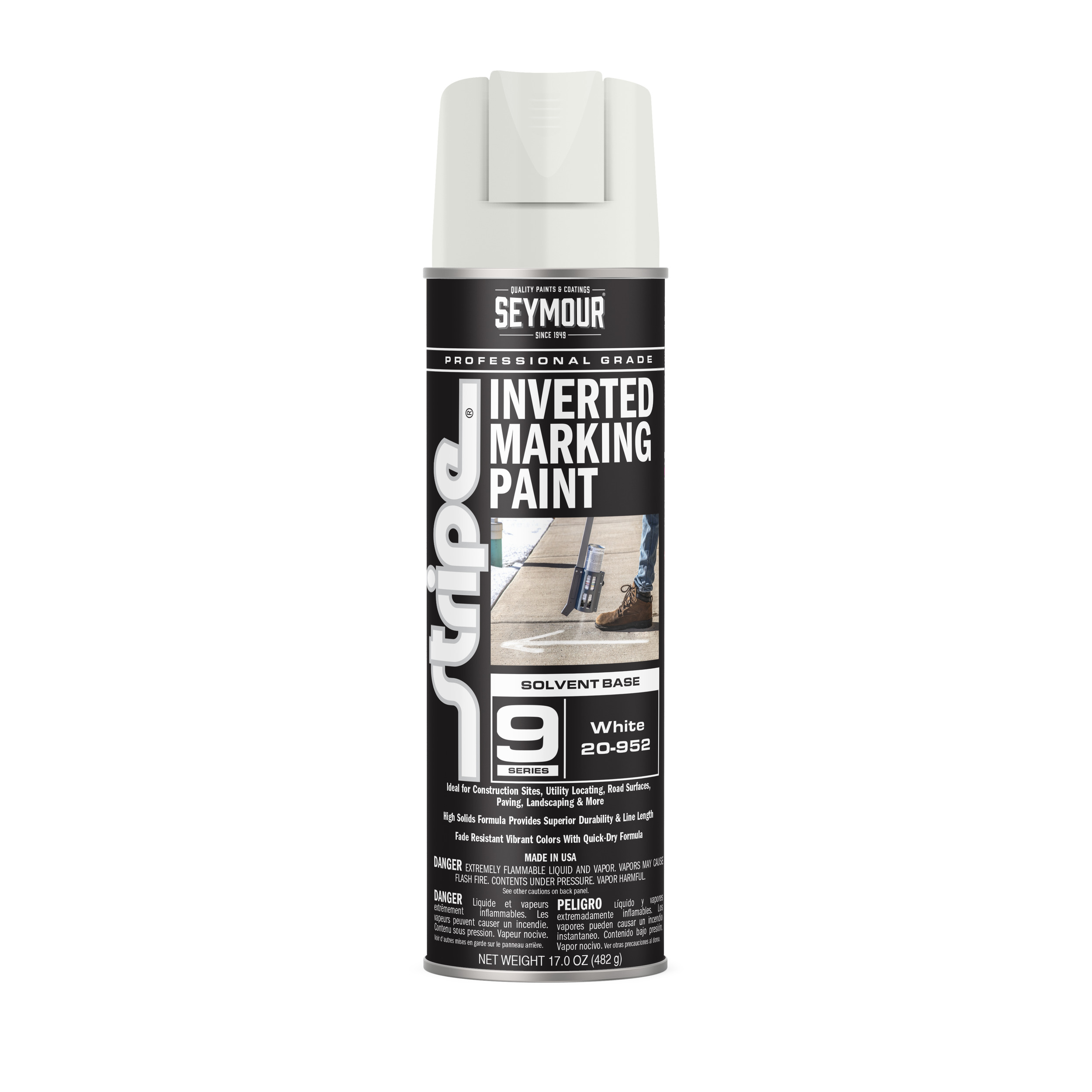 20-952 Seymour Stripe 9-Series Inverted Ground Marking Paint