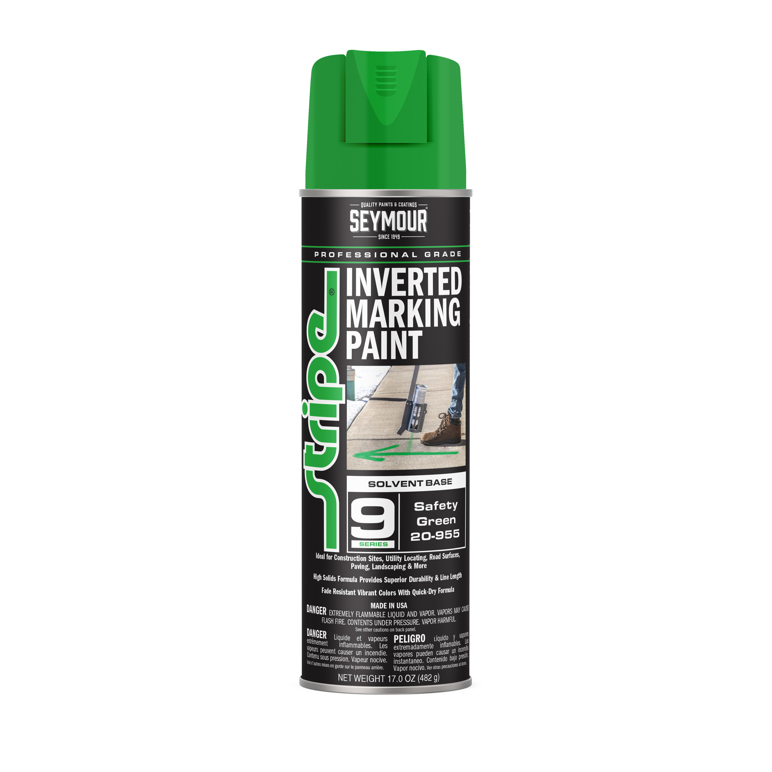 20-955 Seymour Stripe 9-Series Inverted Ground Marking Paint