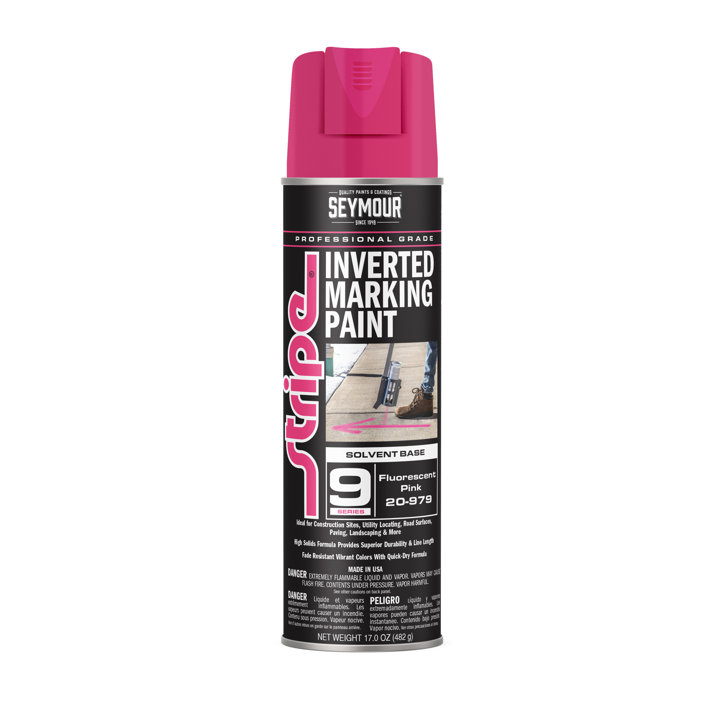20-979 Seymour Stripe 9-Series Inverted Ground Marking Paint