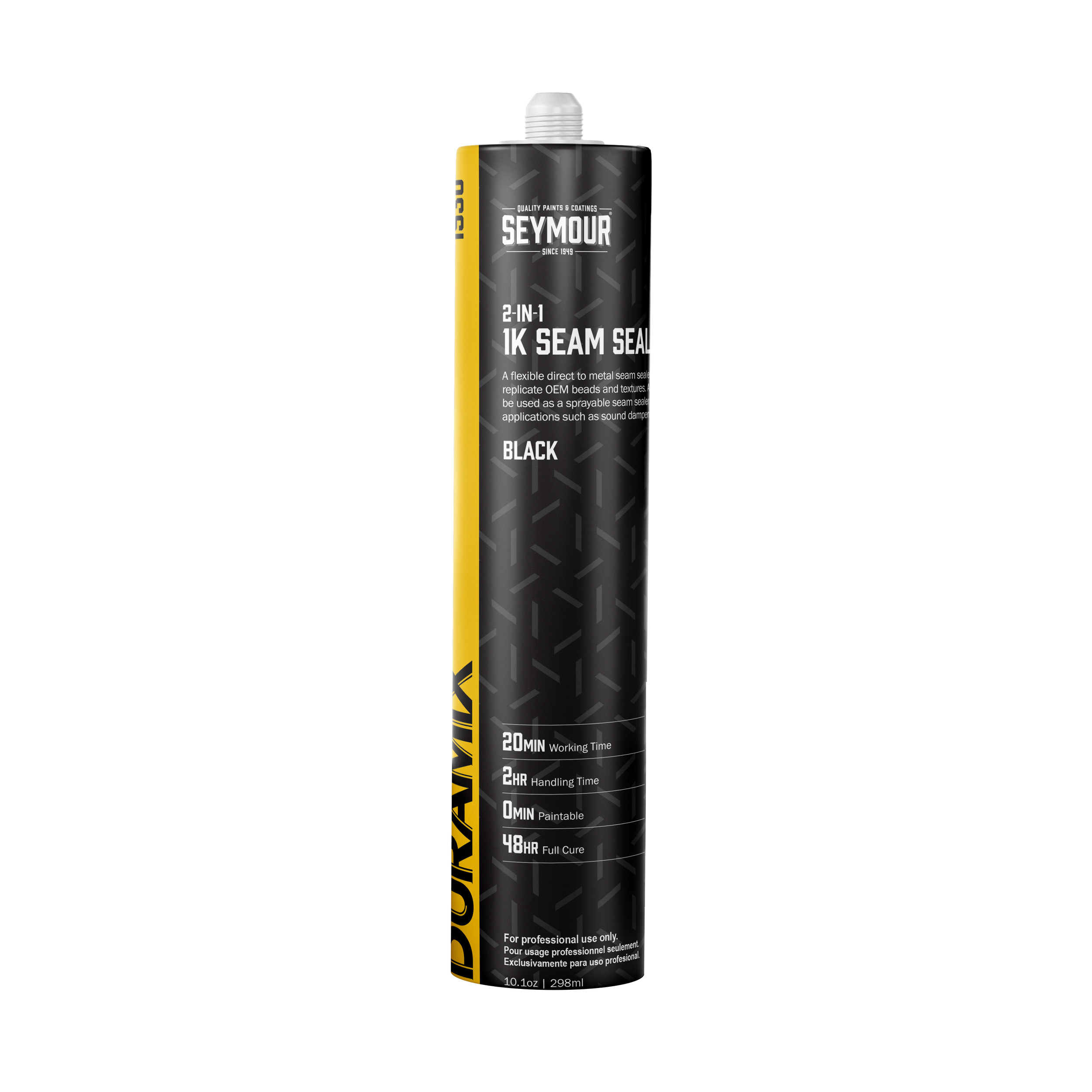 1530 Duramix 2-IN-1 1K Seam Sealer - Black (10.1 oz.)