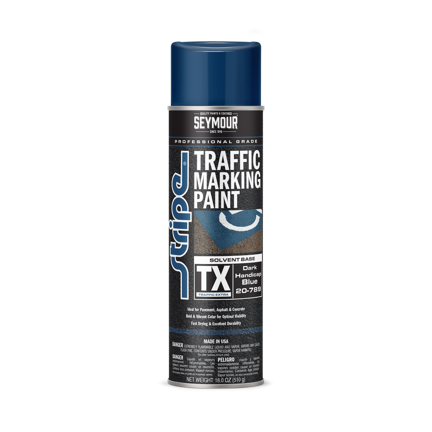 20-789 Seymour Stripe Solvent-Based Traffic Marking Paint