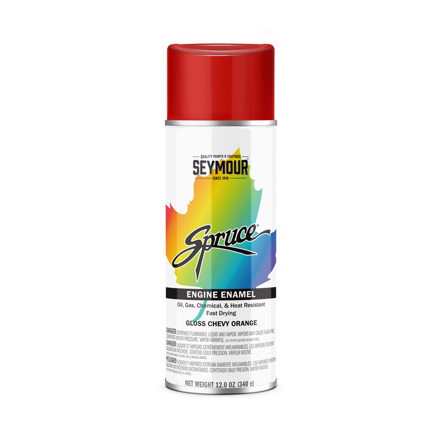 98-48 Seymour Spruce Heat-Resistant Engine Enamel Spray Paint