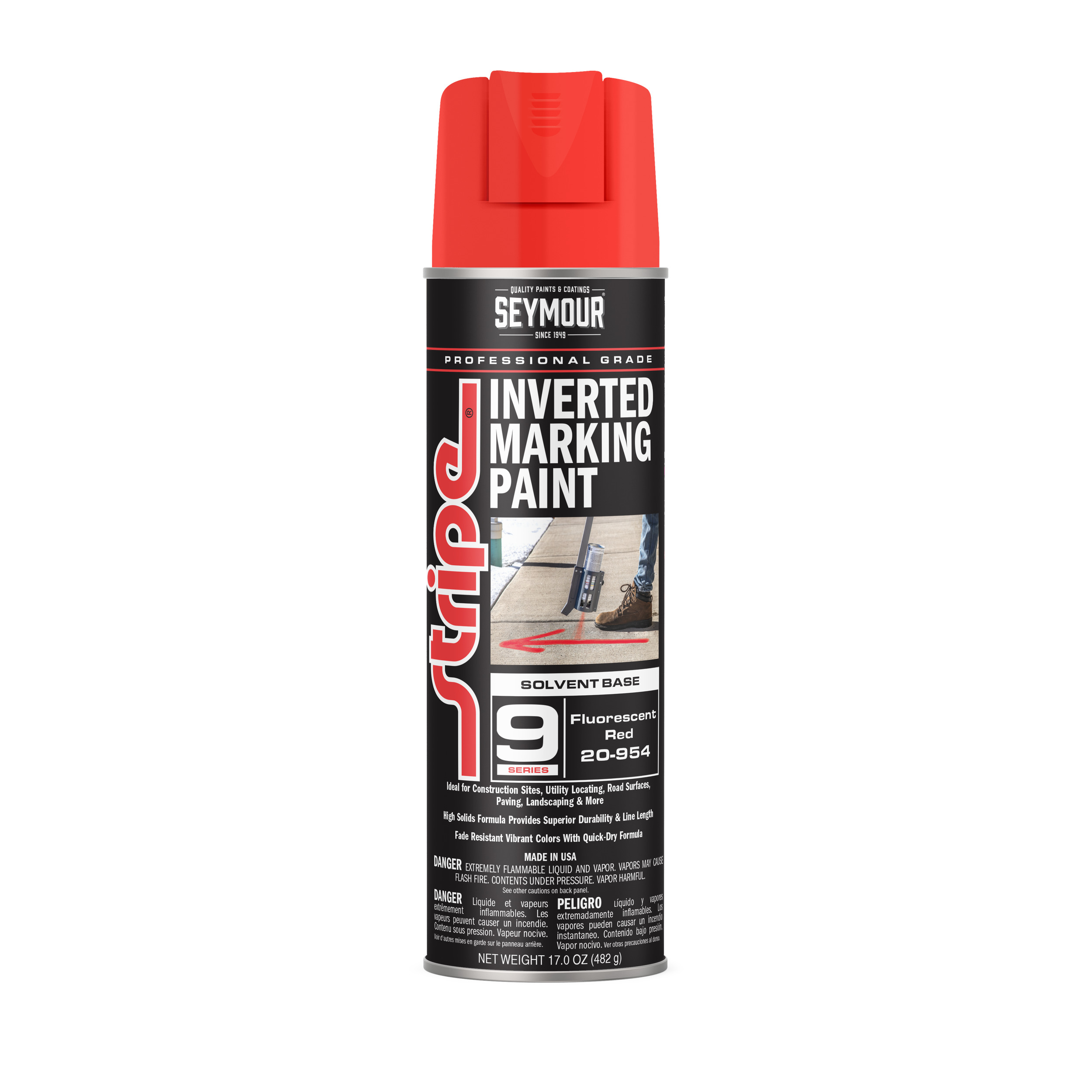 20-954 Seymour Stripe 9-Series Inverted Ground Marking Paint