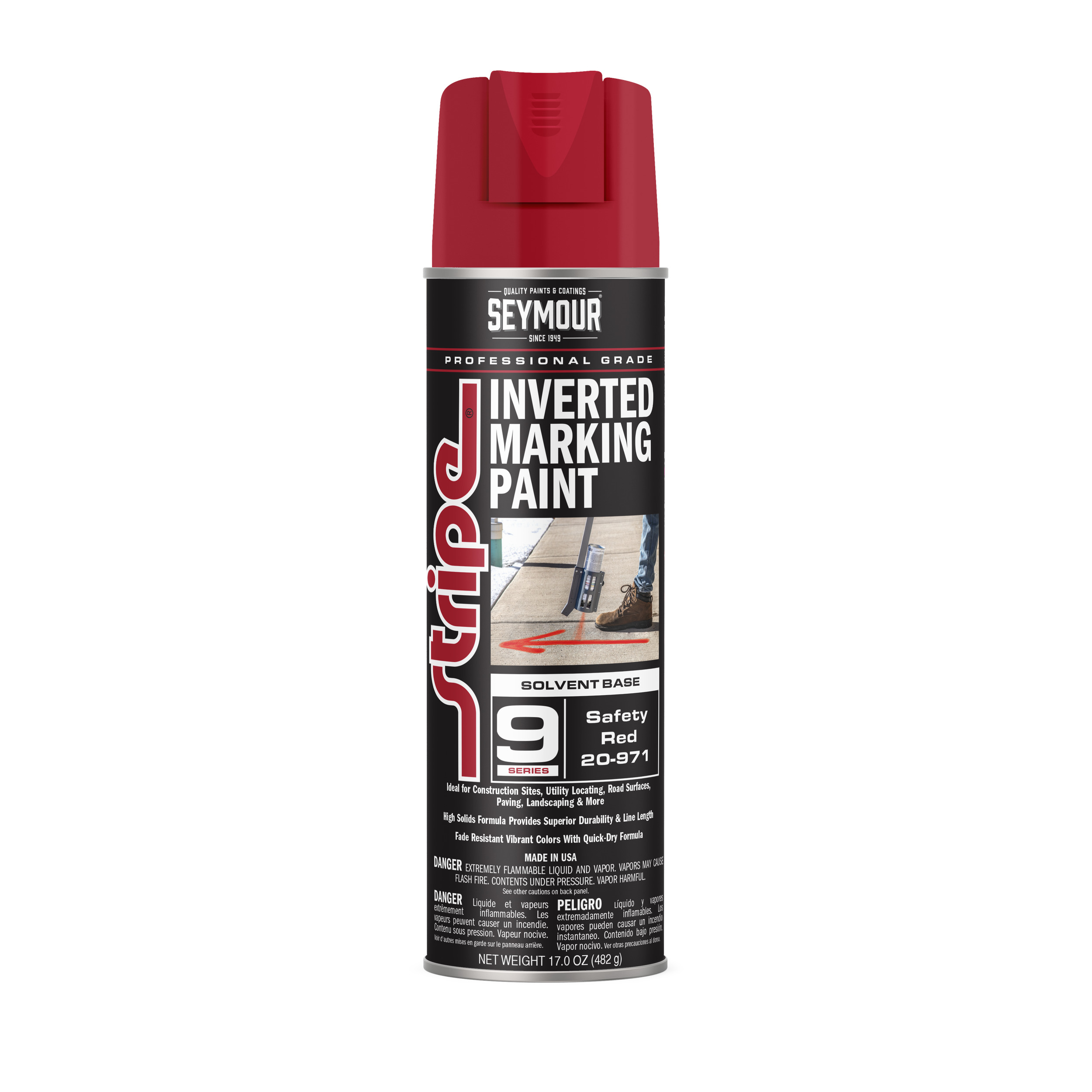 20-971 Seymour Stripe 9-Series Inverted Ground Marking Paint