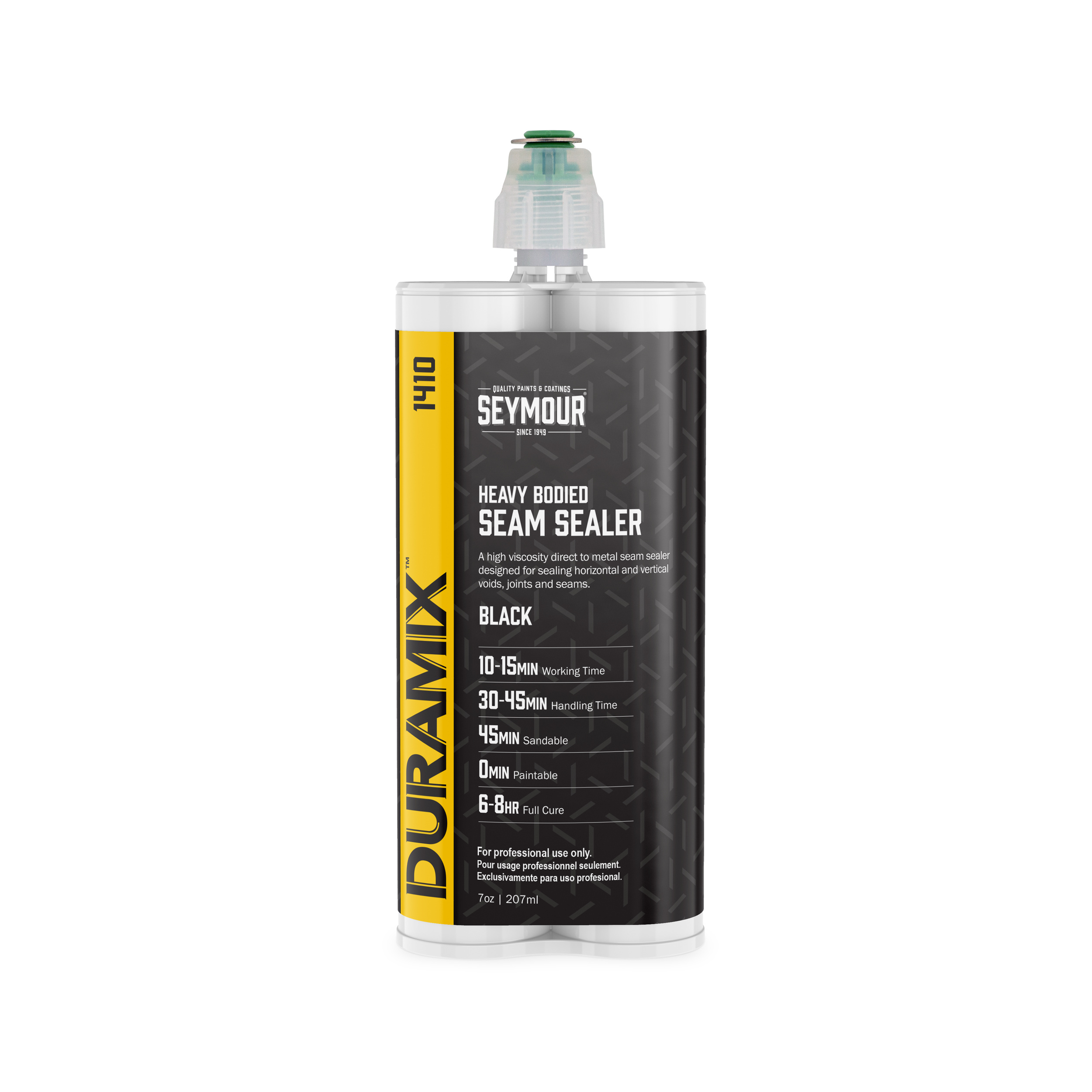 1410 Duramix Heavy Bodied Seam Sealer - Black (7 oz.)