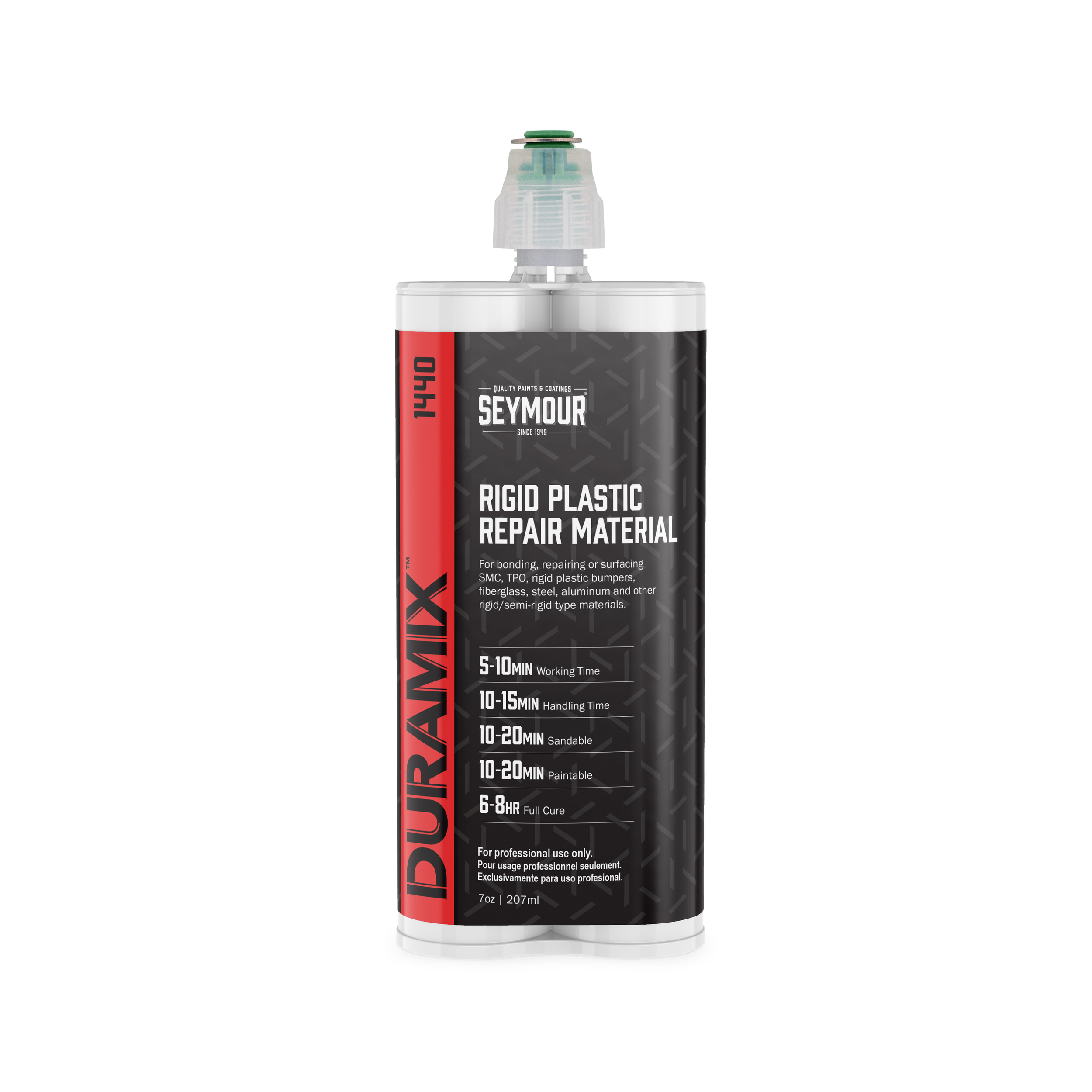 1440 Duramix Rigid Plastic Repair Material (7 oz.)