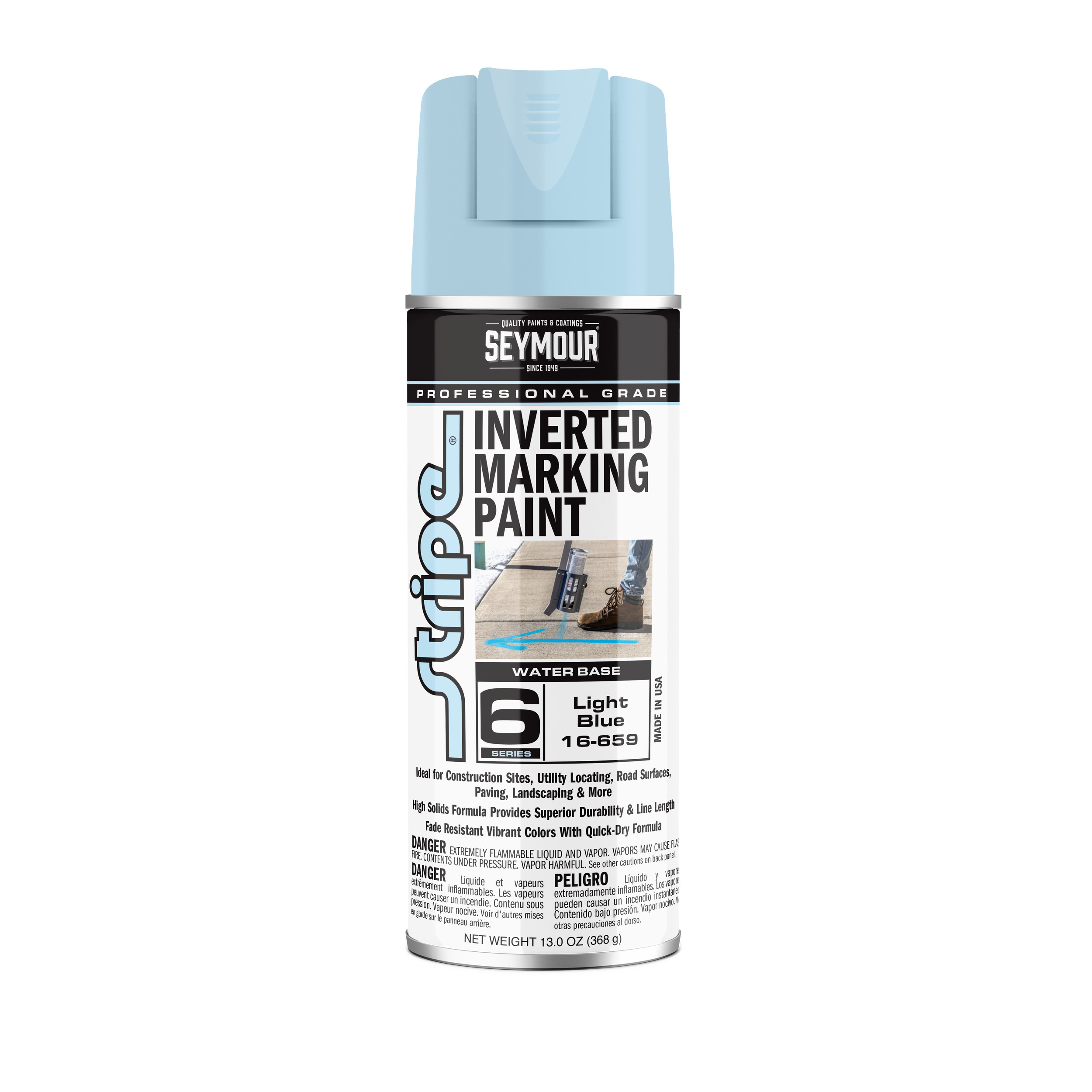16-659 Seymour Stripe 6-Series Inverted Ground Marking Paint