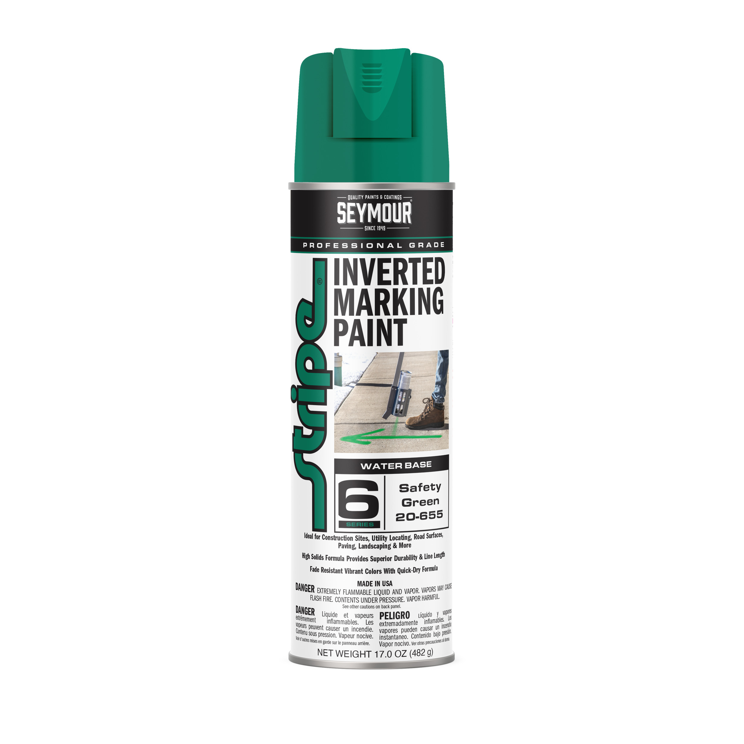 20-655 Seymour Stripe 6-Series Inverted Ground Marking Paint