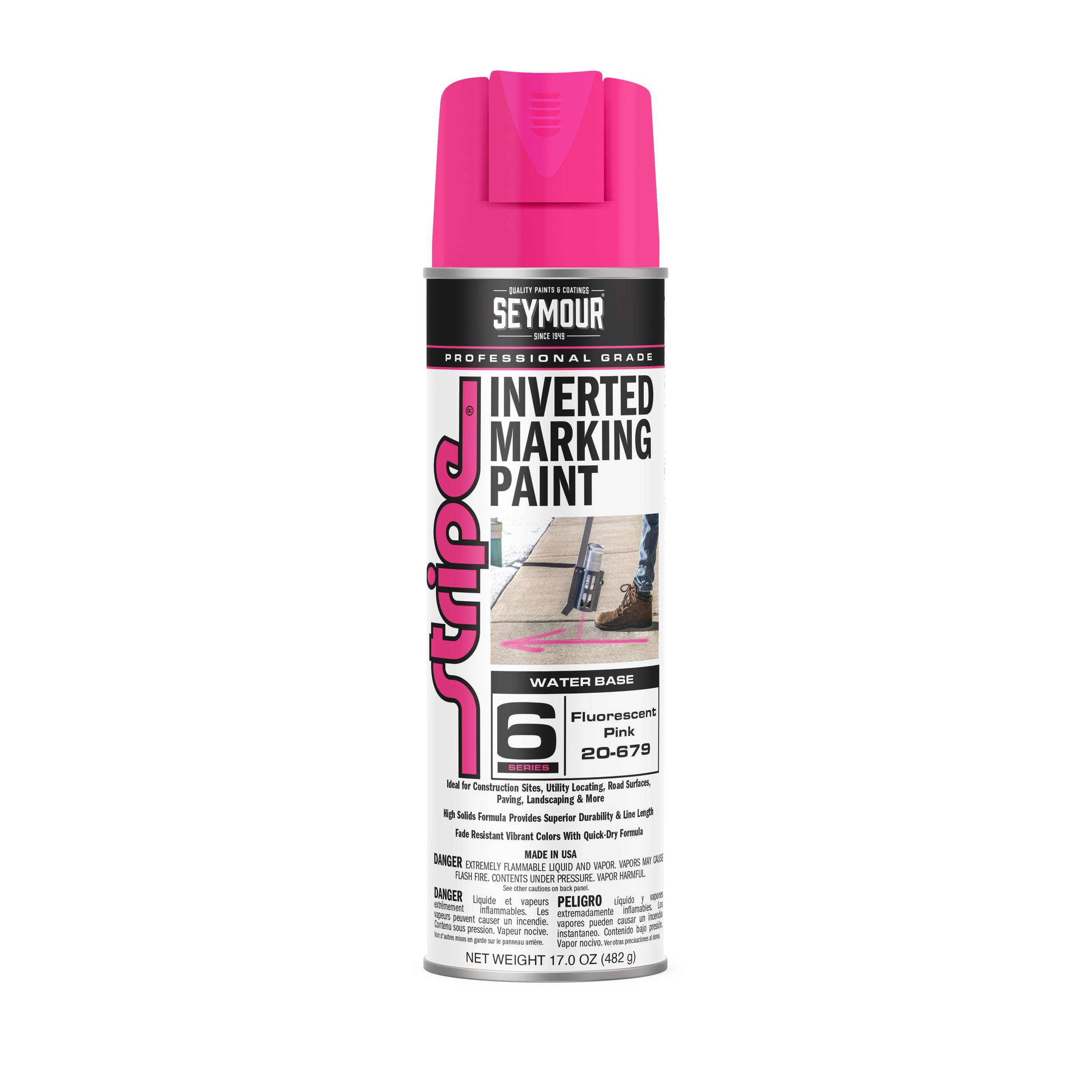 20-679 Seymour Stripe 6-Series Inverted Ground Marking Paint