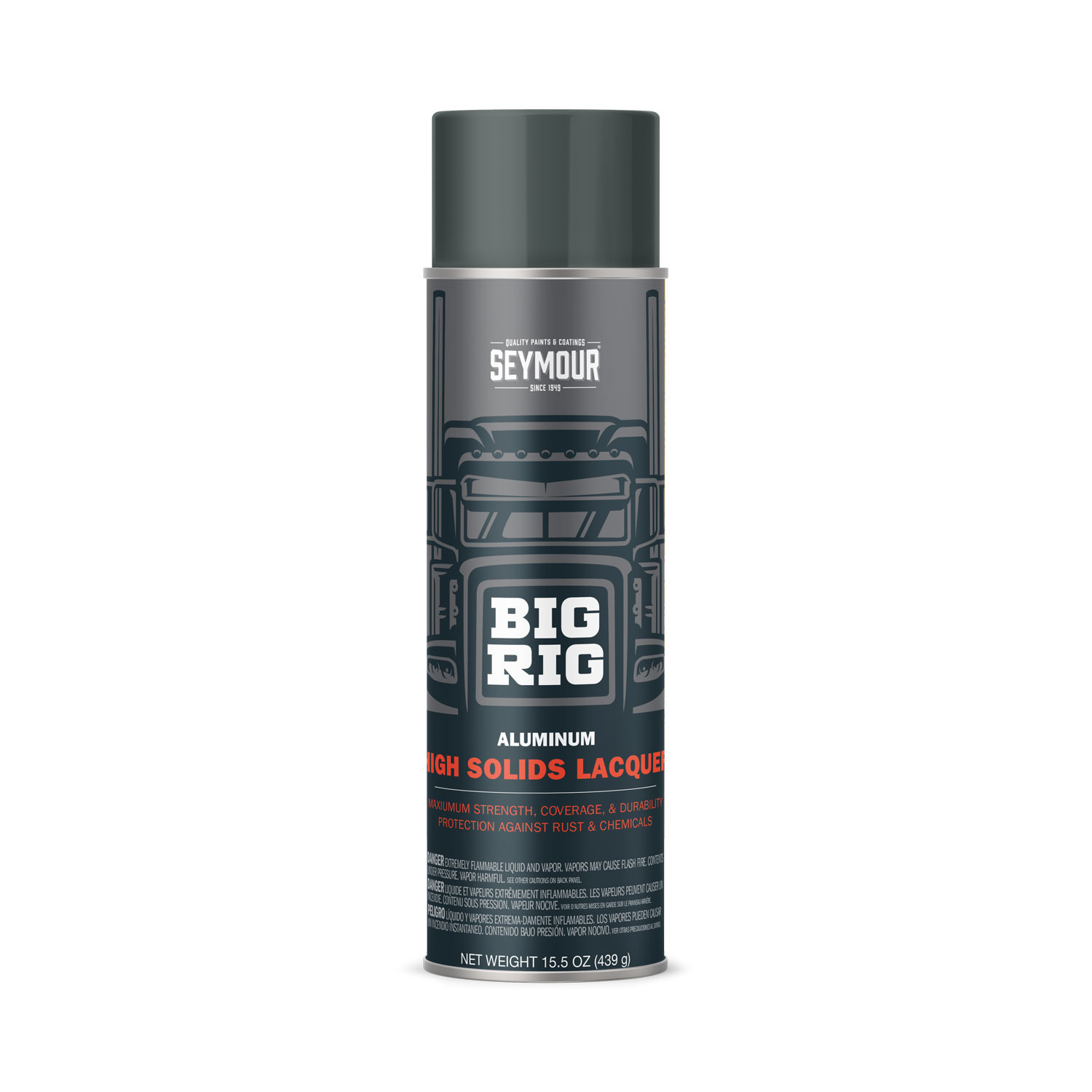 20-1611 Seymour Big Rig Heavy-Duty Industrial Lacquer Aluminum (16 oz)