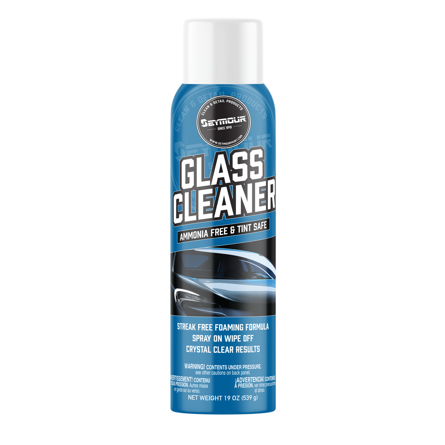 20-25 Seymour Ammonia-Free & Tint-Safe Foaming Glass Cleaner (19 oz)