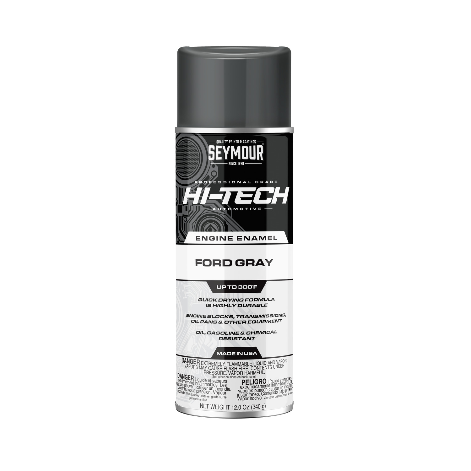 EN-43 Seymour Hi-Tech Engine Enamel Spray Paint