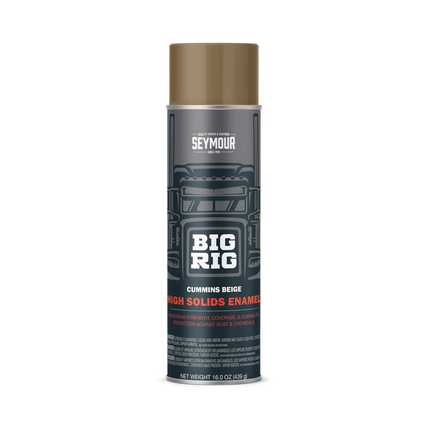 20-1647 Seymour Big Rig Heavy-Duty Industrial Enamel Commins Beige (16 oz) 20-1647 Seymour Big Rig Heavy-Duty Industrial Enamel Commins Beige (16 oz)