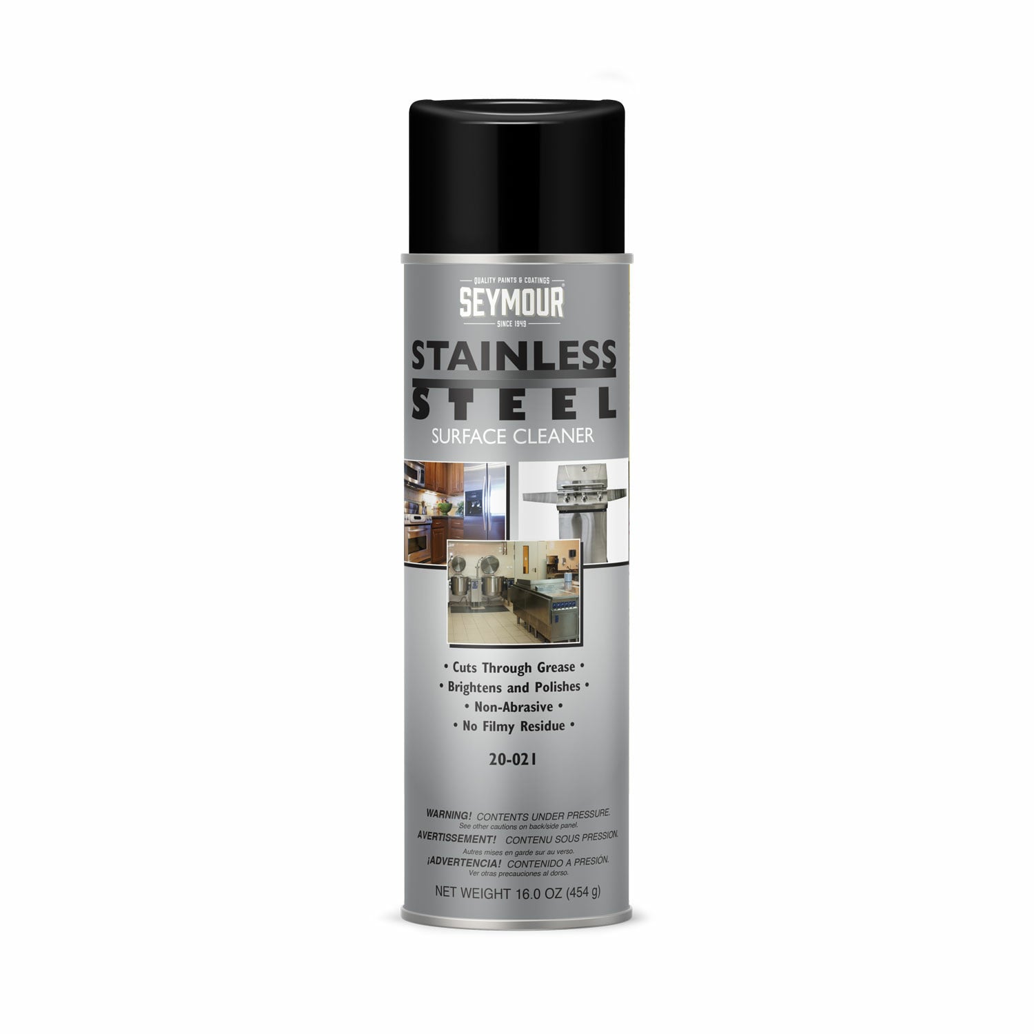 20-21 Seymour Stainless-Steel Cleaner (16oz)