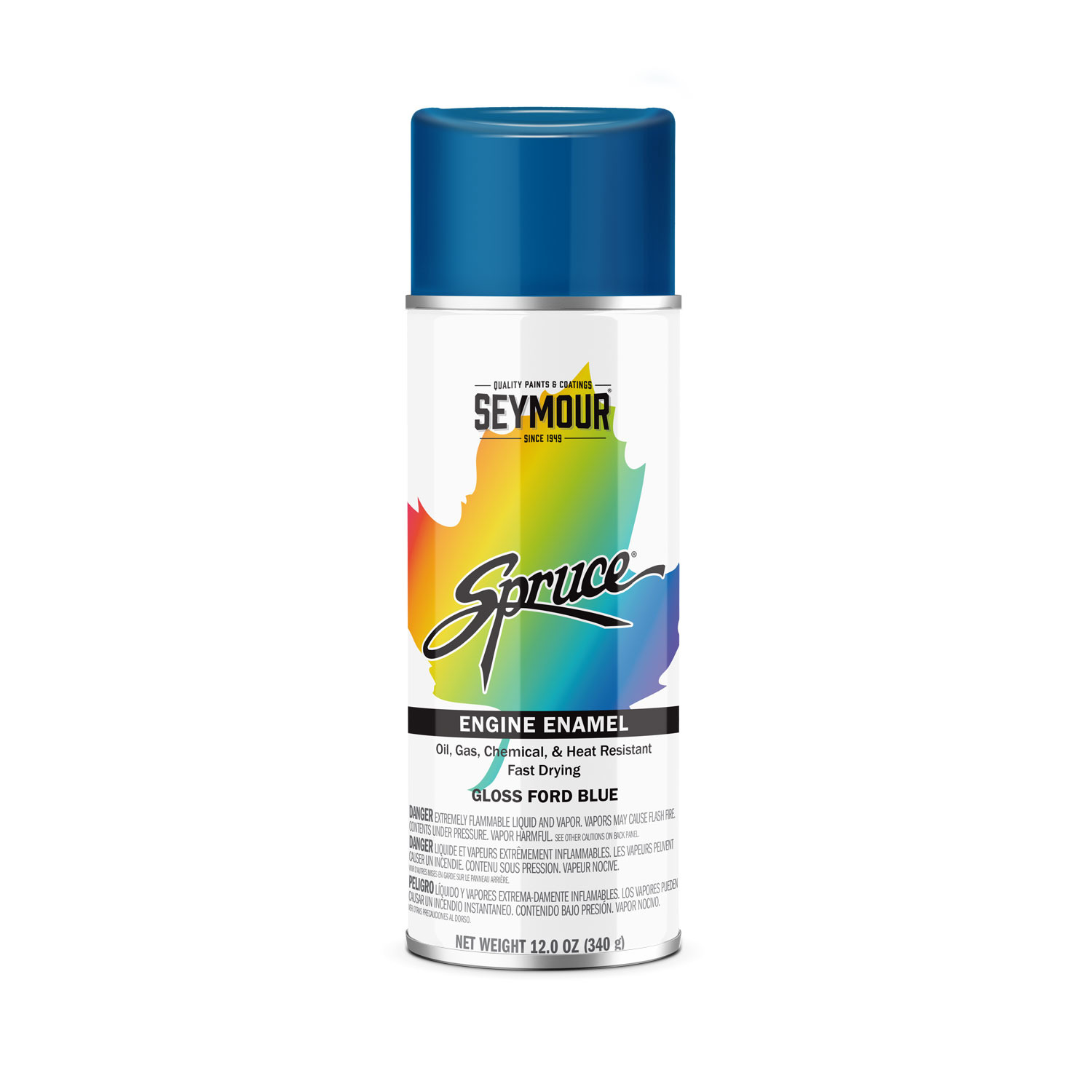 98-46 Seymour Spruce Heat-Resistant Engine Enamel Spray Paint 98-46 Seymour Spruce Heat-Resistant Engine Enamel Spray Paint