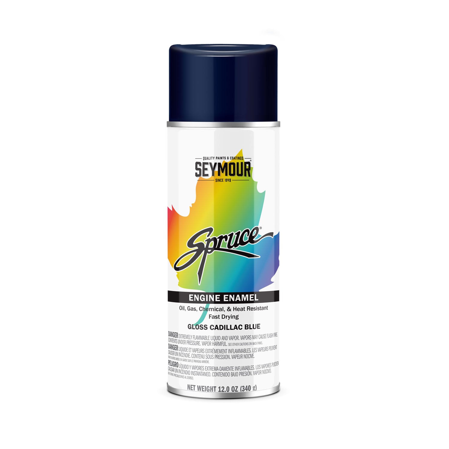 98-53 Seymour Spruce Heat-Resistant Engine Enamel Spray Paint 98-53 Seymour Spruce Heat-Resistant Engine Enamel Spray Paint