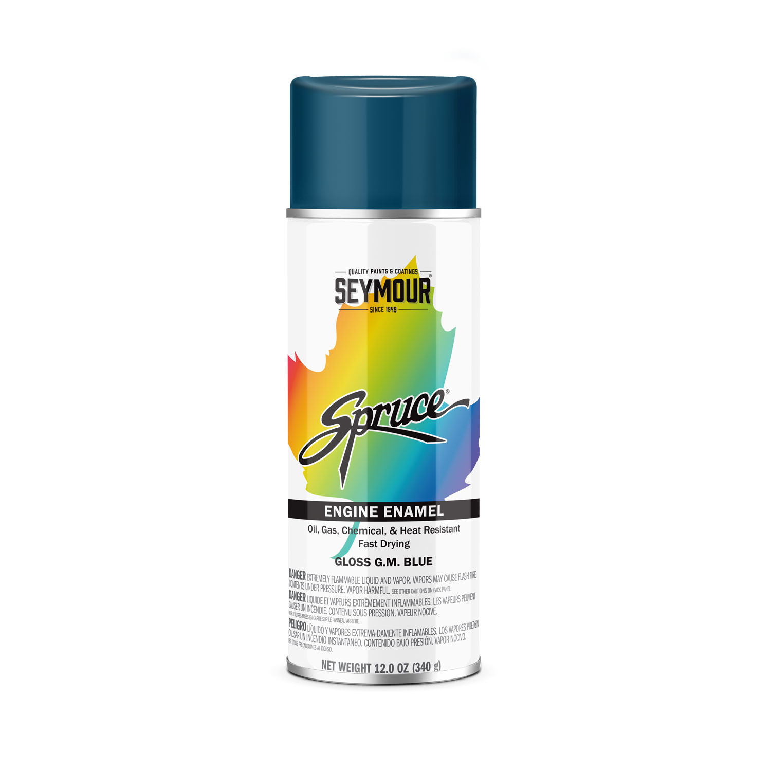 98-67 Seymour Spruce Heat-Resistant Engine Enamel Spray Paint 98-67 Seymour Spruce Heat-Resistant Engine Enamel Spray Paint
