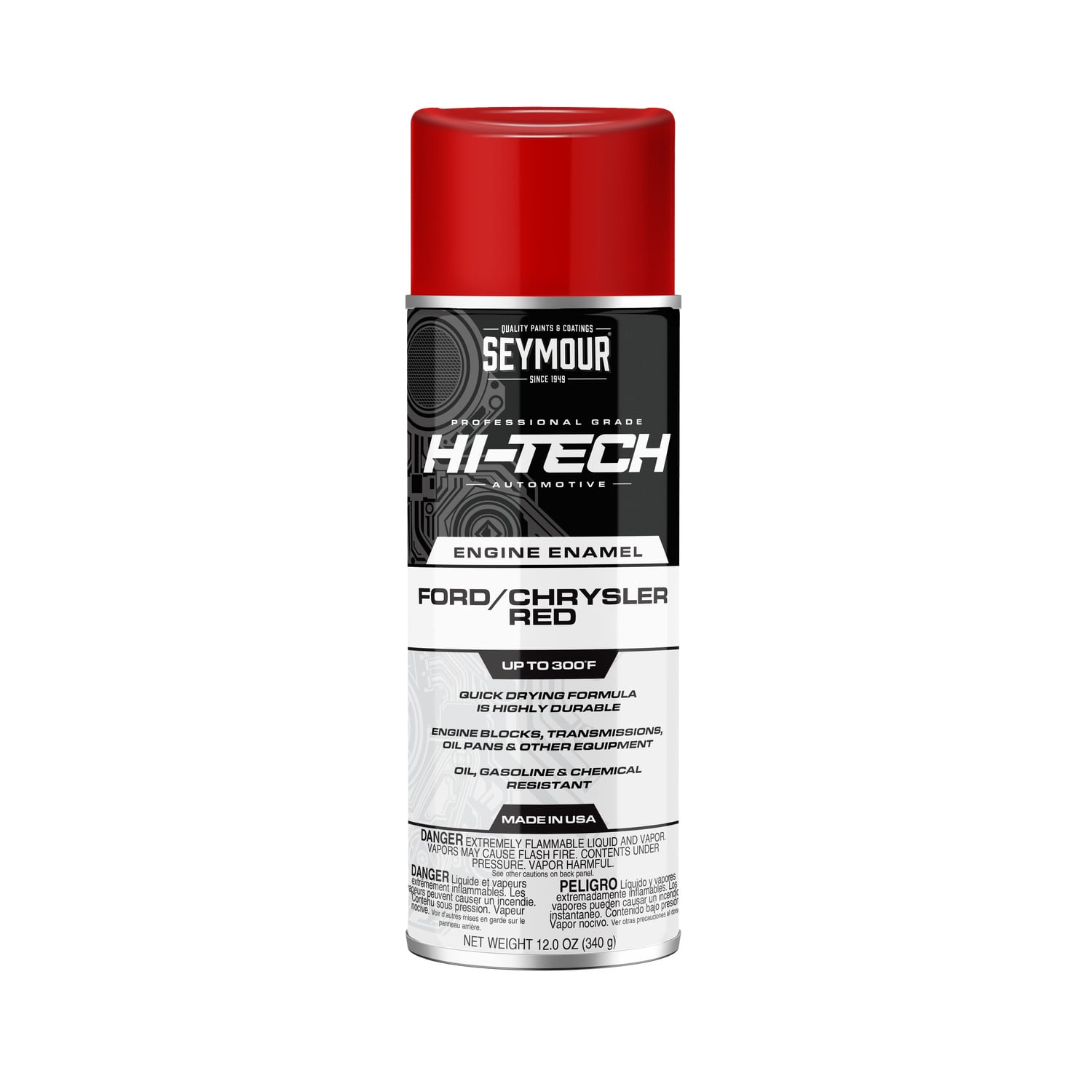 EN-44 Seymour Hi-Tech Engine Enamel Spray Paint EN-44 Seymour Hi-Tech Engine Enamel Spray Paint